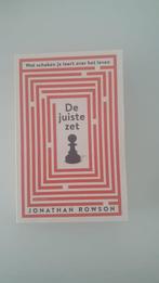 De Juiste zet - Boek, Ophalen, Zo goed als nieuw, Overige onderwerpen, Jonathan Rowson
