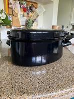 Zwarte braadpan, Ophalen of Verzenden, Gebruikt, Koekenpan of Braadpan