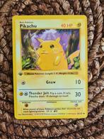 Pikachu 1st edition yellow cheeks, Ophalen, Zo goed als nieuw, Losse kaart