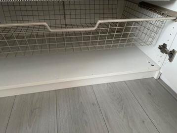 Ikea pax komplemen fijndraadmand met uittrekrail bruin 100cm - afbeelding 2