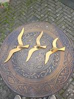 3 vogels  Hollywood Regency zwaluwen messing, Ophalen of Verzenden