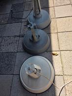 Industriële Hanglampen 3 stuks, Ophalen, Gebruikt, Metaal, Minder dan 50 cm
