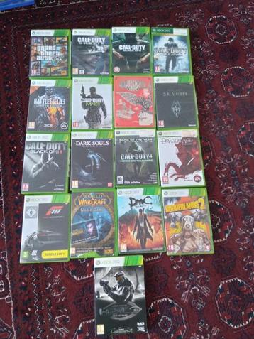 Xbox360 en games beschikbaar voor biedingen