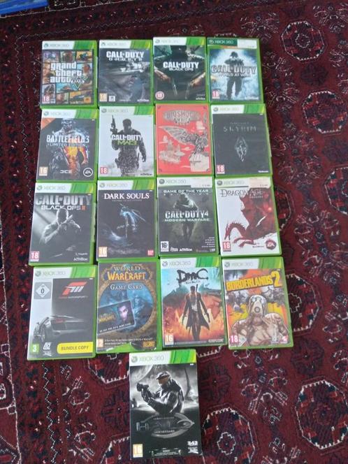 Xbox360 en games, Spelcomputers en Games, Games | Xbox 360, Gebruikt, 1 speler, Vanaf 18 jaar, Ophalen of Verzenden