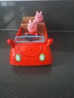 Peppa Pig auto met 2 poppetjes, Ophalen of Verzenden, Zo goed als nieuw