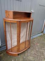 MAHONIE  vitrine kast, Ophalen of Verzenden