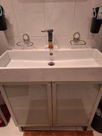 Badkamermeubel zonder kraan, Huis en Inrichting, Badkamer | Badkamermeubels, Ophalen, Gebruikt, 50 tot 100 cm, Minder dan 100 cm