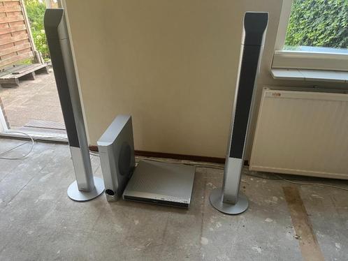 Pioneer xv-dv424 + S-DV424 2x speaker en 1x subwoofer stereo, Audio, Tv en Foto, Stereo-sets, Zo goed als nieuw, Dvd-speler, Speakers