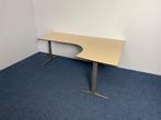 6 x Wingbureau Ahrend Mehes, ahorn blad, 200 x 140 cm., Ophalen, In hoogte verstelbaar, Gebruikt, Bureau