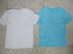 Set 2x T-shirt blauw + wit maat 170 H&M shirts, Kinderen en Baby's, Kinderkleding | Maat 170, Gebruikt, H&M, Ophalen of Verzenden