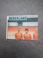 Panini sticker Euro 88 Duitsland. Deel elftalfoto Nederland., Sticker, Gebruikt, Verzenden
