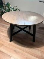 Houten eettafel, Ophalen, Rond, 50 tot 100 cm, Zo goed als nieuw