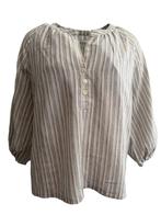 Nathalie Vleeschouwer shirt lange mouw XL, Beige, Maat 46/48 (XL) of groter, Ophalen of Verzenden, Zo goed als nieuw
