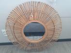 Ronde rotan spiegel, Ophalen, Rond, Zo goed als nieuw, Minder dan 100 cm