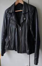 Transmission leren jack, Ophalen of Verzenden, Zo goed als nieuw, Maat 46/48 (XL) of groter, Zwart