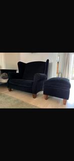 Loveseat met hocker, Huis en Inrichting, Ophalen, 75 tot 100 cm