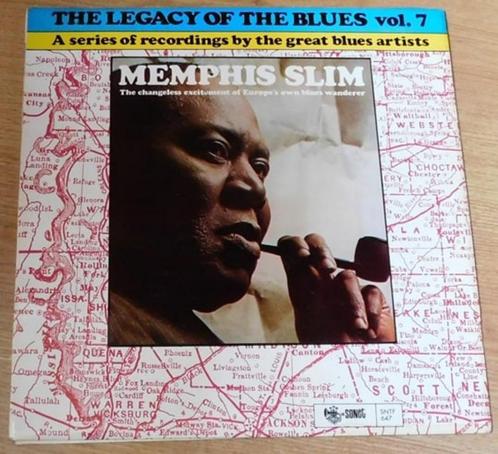 Memphis Slim – The Legacy Of The Blues Vol. 7, Cd's en Dvd's, Vinyl | Jazz en Blues, Gebruikt, Blues, 1960 tot 1980, Ophalen of Verzenden