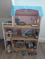 Groot houten poppenhuis, Kinderen en Baby's, Ophalen, Gebruikt, Poppenhuis