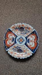 Antiek Chinees Bord met Decoratief Motief, Ophalen