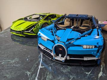 LEGO – 1:8 Supercars, Bugatti & Lamborgini– 42083 + 42115 beschikbaar voor biedingen