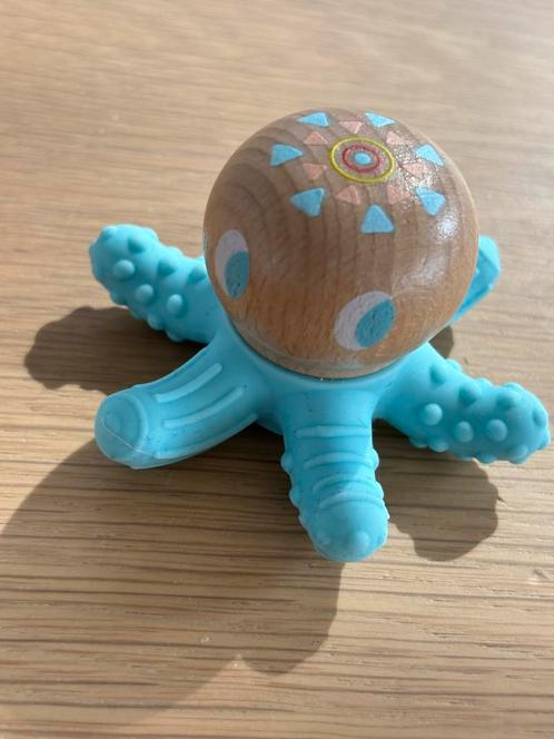 Djeco Octopus Bijtring, Kinderen en Baby's, Speelgoed | Babyspeelgoed, Zo goed als nieuw, Overige typen, Ophalen of Verzenden