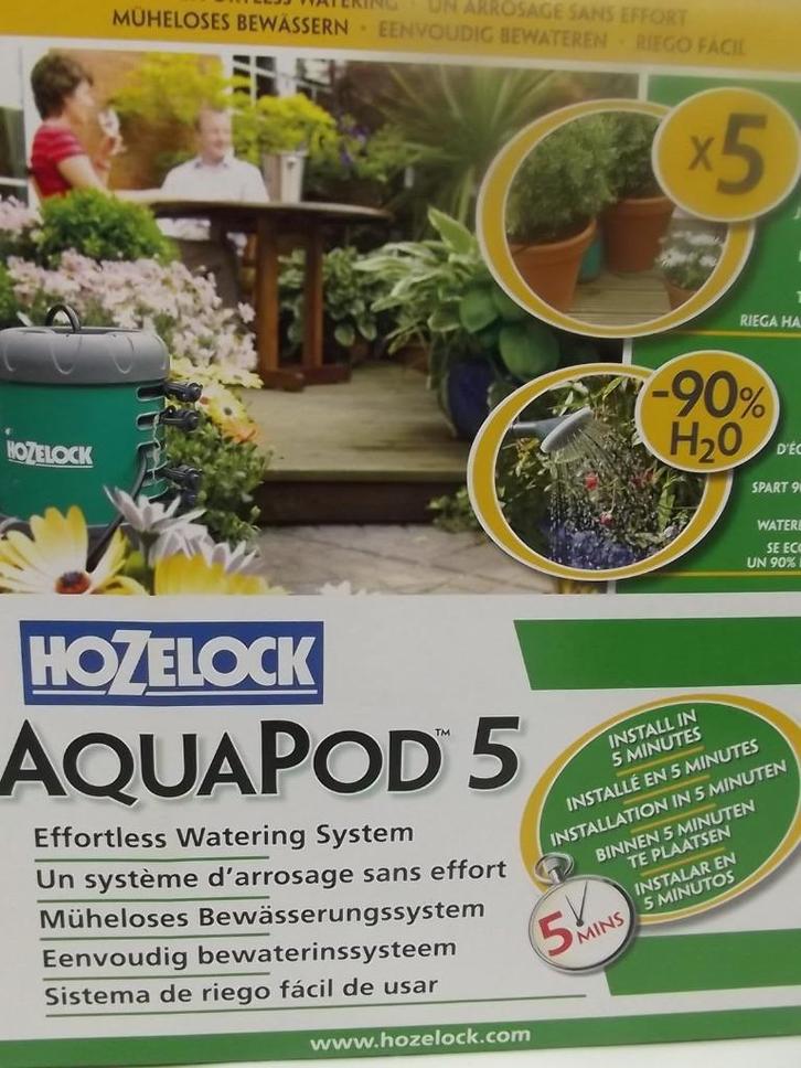 hozelock aquapod 5 , nieuw, Tuin en Terras, Druppelsystemen, Nieuw, Ophalen of Verzenden