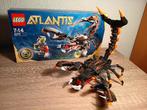 Lego atlantis - diepzeestekel, Ophalen of Verzenden, Zo goed als nieuw, Complete set, Lego
