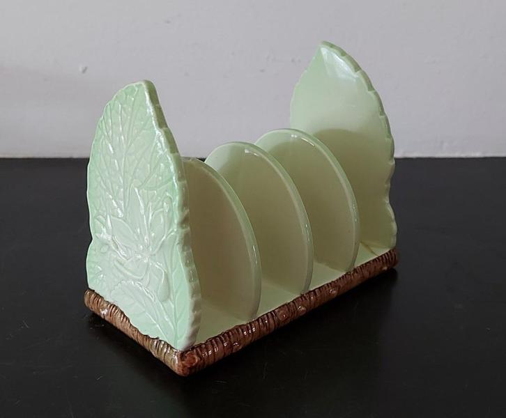 Vintage Retro keramiek Carlton Ware toastrekje, Antiek en Kunst, Curiosa en Brocante, Ophalen of Verzenden
