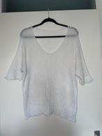 wit gebreide zomerse top tuniek mt 40 / 42, Kleding | Dames, Tops, Maat 38/40 (M), Boetiek, Wit, Ophalen of Verzenden