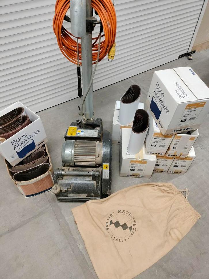 Schuurwals, Doe-het-zelf en Verbouw, Gereedschap | Freesmachines, Elektrisch, Overige soorten, Ophalen