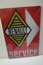 RENAULT AUTO LOGO BORD SERVICE voor WERKPLAATS, Ophalen of Verzenden, Nieuw, Overige typen