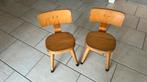 2 vintage peuter schoolstoeltjes, Kinderen en Baby's, Kinderkamer | Tafels en Stoelen, Ophalen, Gebruikt, Stoel(en)