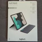 (161)Nieuwe Logitech Flip Folio iPad Hoes met Toetsenbord, Computers en Software, Tablet-hoezen, IPad, Logitech, 11 inch, Nieuw