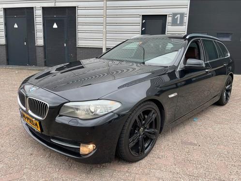 BMW 5-Serie 525D Touring 150KW Aut8 2011 Zwart, Auto's, BMW, Bedrijf, 5-Serie, ABS, Airbags, Airconditioning, Alarm, Bluetooth