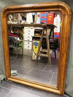 Louis Philippe spiegel ca1900, Antiek en Kunst, Antiek | Spiegels, 50 tot 100 cm, 100 tot 150 cm, Rechthoekig, Ophalen