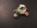 Kawasaki KX450 crossmotor ( motocross) emaille pin, Verzamelen, Speldjes, Pins en Buttons, Ophalen of Verzenden, Gebruikt, Overige onderwerpen