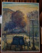 Olieverf schilderij Piet Moonen, Antiek en Kunst, Kunst | Schilderijen | Klassiek, Ophalen of Verzenden