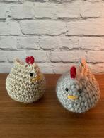 Set van 2 gehaakte, bolle kippen, Ophalen of Verzenden, Nieuw