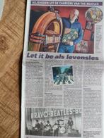 Beatles - Let it be - Als Levensles krantenartikel, Knipsel(s), Ophalen of Verzenden, 1980 tot heden