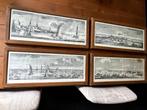 Set panorama van Nijmegen, vierzijdig aanzicht, Antiek en Kunst, Kunst | Etsen en Gravures, Ophalen