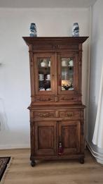 Antieke vitrine kast, Ophalen