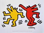 Keith Haring Officiële Pop Art print "Dancing Dogs", Antiek en Kunst, Kunst | Litho's en Zeefdrukken, Ophalen of Verzenden
