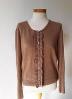 Uno Due bruin vest mt 44, Kleding | Dames, Uno due, Bruin, Verzenden, Maat 42/44 (L)