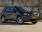 Nissan Qashqai 1.2 Tekna 115pk H6 | Leder | Clima | Navi | P, Auto's, Nissan, Voorwielaandrijving, Gebruikt, Zwart, 4 cilinders