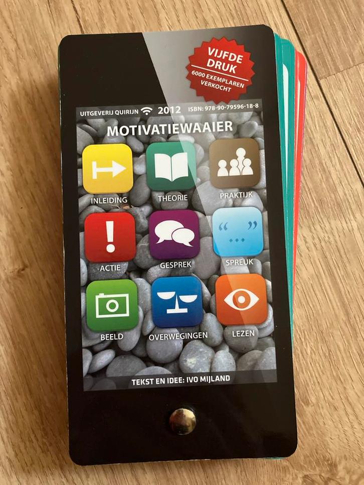 Motivatiewaaier - Ivo Mijland, Boeken, Advies, Hulp en Training, Zo goed als nieuw, Ophalen of Verzenden