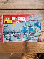 LEGO Juniors Disney Frozen 10736 Anna & Elsa's Bevroren Spee, Ophalen, Zo goed als nieuw, Overige merken