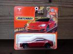 Tesla Model S Matchbox, Hobby en Vrije tijd, Modelauto's | Overige schalen, Ophalen, Nieuw, Auto