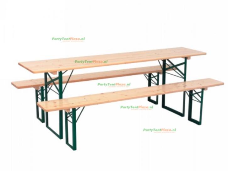 Biertafelset 70 cm – Voor wie z’n tuinfeest serieus neemt, Tuin en Terras, Partytenten, Nieuw, Partytent, Minder dan 5 meter, Opvouwbaar