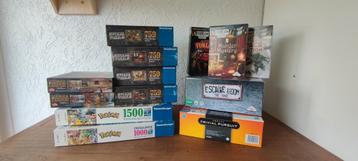 Bordspellen en puzzels  beschikbaar voor biedingen