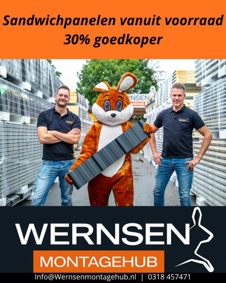Wandpaneel / Tussenwand met toebehoren - Direct leverbaar, Doe-het-zelf en Verbouw, Platen en Panelen, Zo goed als nieuw, Overige materialen